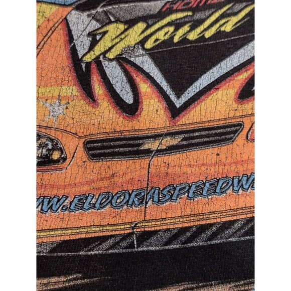 Eldora Speedway T-Shirt Sprint Car Racing Adult XL Eldora - Picture 4 of 11